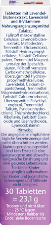 Lavendel Tabletten 30 St. Doppelherz