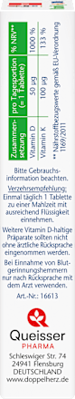 Vitamin K2 + D3 2000 I.E. Tabletten 30 St Doppelherz