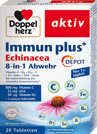 Immun plus - 8in1 Echinacea DEPOT Doppelherz