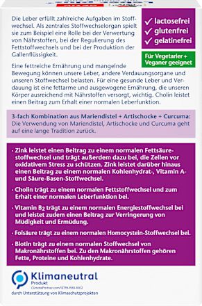 Leber plus Kapseln Doppelherz