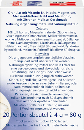 aktiv Melatonin Heißgetränk Doppelherz