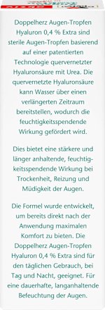 aktiv Augentropfen Hyaluron 0,4 % Doppelherz
