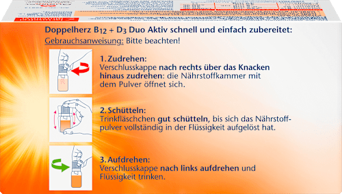 B12 + D3 Duo Aktiv Doppelherz