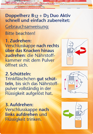 B12 + D3 Duo Aktiv Doppelherz