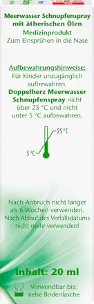 Meerwasser Schnupfenspray Doppelherz