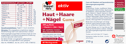 aktiv Haut + Haare + Nägel Gums Doppelherz
