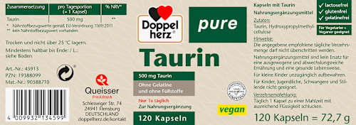 Taurin Kapseln Doppelherz