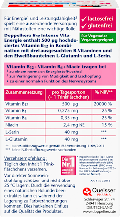 Vita Energie B12 intense Doppelherz