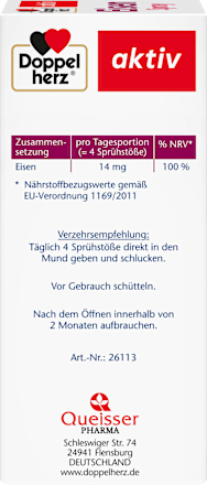 Eisen Spray Doppelherz