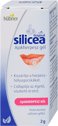 Silicea ajakherpesz gél hübner