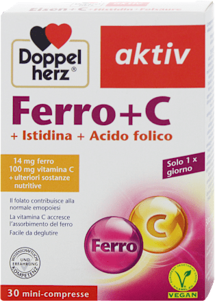Ferro + Vitamina C e acido folico Doppelherz