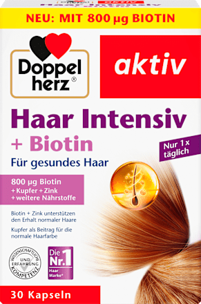 Haar Intensiv + Biotin Doppelherz