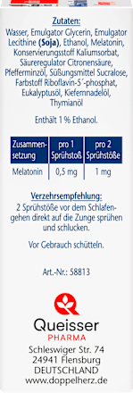 aktiv Melatonin Spray Doppelherz
