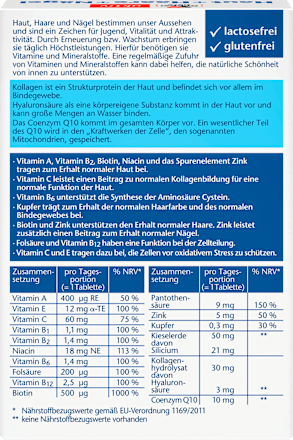 aktiv Haut + Haare + Nägel Tabletten Doppelherz