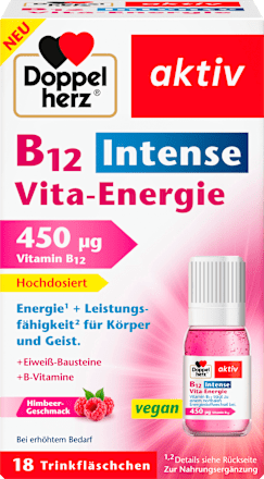 B12 Intense Vita-Energie Trinkfläschchen Doppelherz