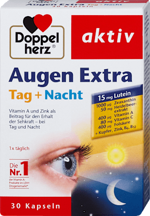 aktiv Augen Extra Tag + Nacht Kapseln Doppelherz