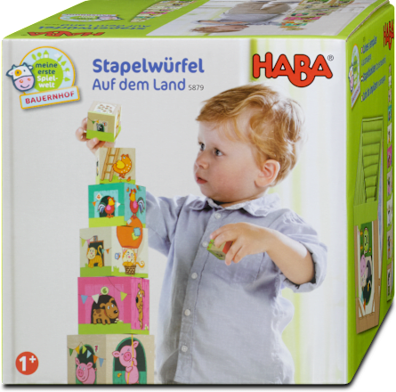 Stapelwürfel Auf dem Land HABA