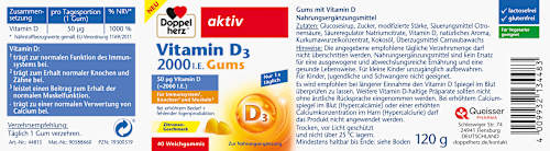 Vitamin D3 2000 I.E. Gums Doppelherz