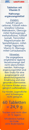 Vitamin D3 2000 I.E. Mini Tabletten 60 St Doppelherz