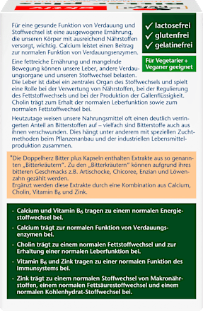 Kapseln Bitter Plus  Doppelherz