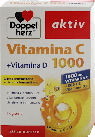 Vitamina C 1000 + vitamina D aktiv Doppelherz