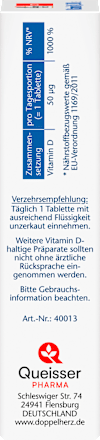 Vitamin D3 2000 I.E. Mini Tabletten 60 St Doppelherz