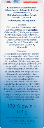 Glucosamin 1600 Kapseln 100 St Doppelherz