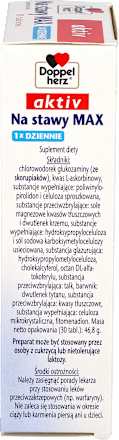 Suplement diety Na stawy MAX, tabletki Doppelherz