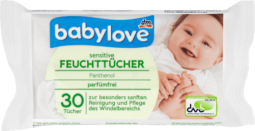 Feuchttücher sensitive babylove