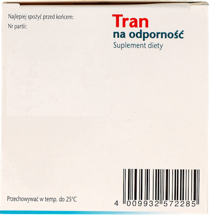 Suplement diety Tran na odporność, kapsułki Doppelherz