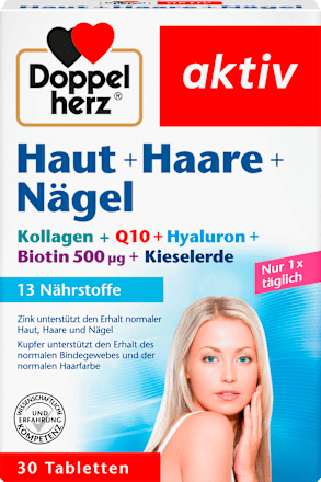 aktiv Haut + Haare + Nägel Tabletten Doppelherz