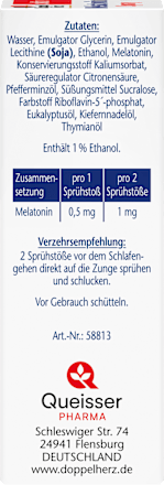 aktiv Melatonin Spray Doppelherz