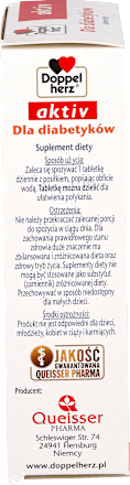 Suplement diety dla diabetyków, tabletki Doppelherz