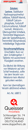 aktiv Melatonin Schneller Einschlafen Mini-Tabletten Doppelherz