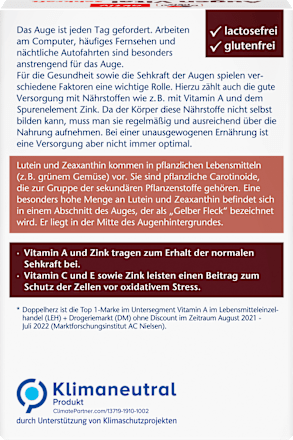 aktiv Augen Vital Sehkraft Kapseln Doppelherz