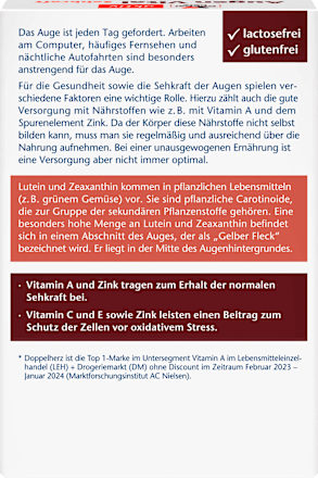 aktiv Augen Vital Sehkraft Kapseln Doppelherz