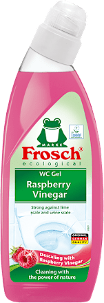Gel pentru toaletă cu aromă de zmeură Frosch