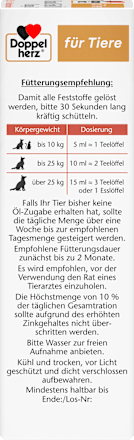 Nahrungsergänzung Katze & Hund, Haut & Fell Öl  Doppelherz