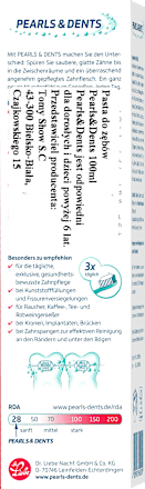 Leczniczo-wybielająca pasta do zębów z aktywnym systemem perełek Perl-System PEARLS&DENTS