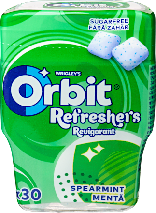 Rágógumi drazsé Refreshers spearmint Orbit