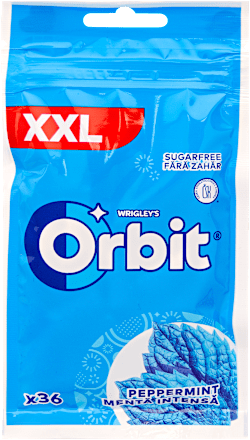 Rágógumi drazsé Peppermint, XXL Orbit