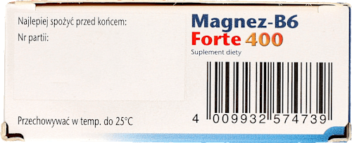 Suplement diety MagneB6 Forte 400, tabletki Doppelherz