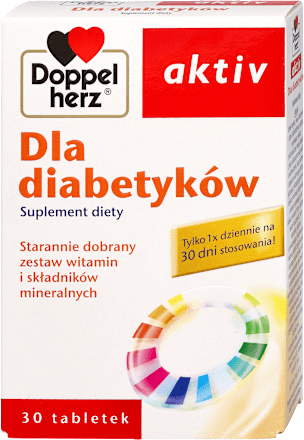 Suplement diety dla diabetyków, tabletki Doppelherz