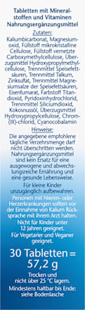Magnesium + Kalium Tabletten 30 St. Doppelherz