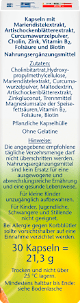 Leber plus Kapseln 30 St Doppelherz