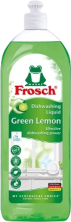 Deterdžent za ručno pranje posuđa Green Lemon Frosch