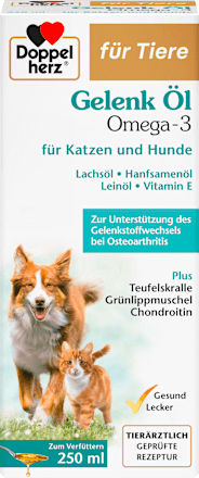 Nahrungsergänzung Katze & Hund, Gelenk Öl  Doppelherz