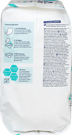 Inkontinenčne predloge Maxi, dolge, za težko inkontinenco Jessa DISKRET