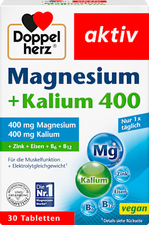 Magnesium 400 + Kalium 30 St. Doppelherz
