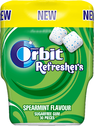 Orbit Refreshers žvakaće gume Spearmint, 30 kom. Orbit